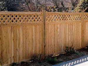 how to clean a wood fence
